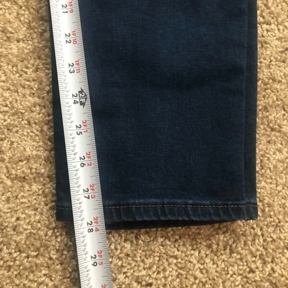 NWOT No-gap Skinny Jeans Paint/Bleach Splatter 16W - Picture 13 of 15